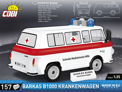 COBI® - Barkas B1000 Krankenwagen - KhalilMania