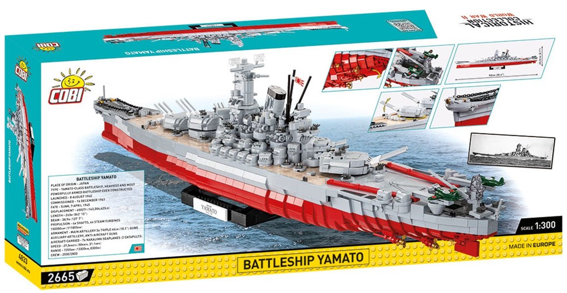 COBI Battleship Yamato - KhalilMania