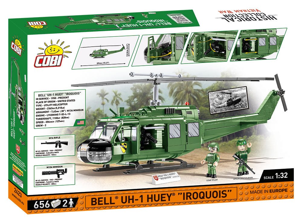 COBI Bell UH - 1 Huey Iroquois - KhalilMania