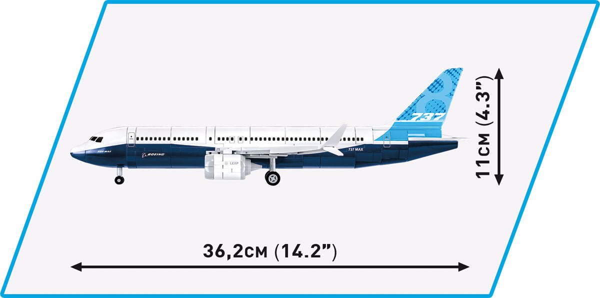 COBI BOEING 737 MAX 8 - KhalilMania