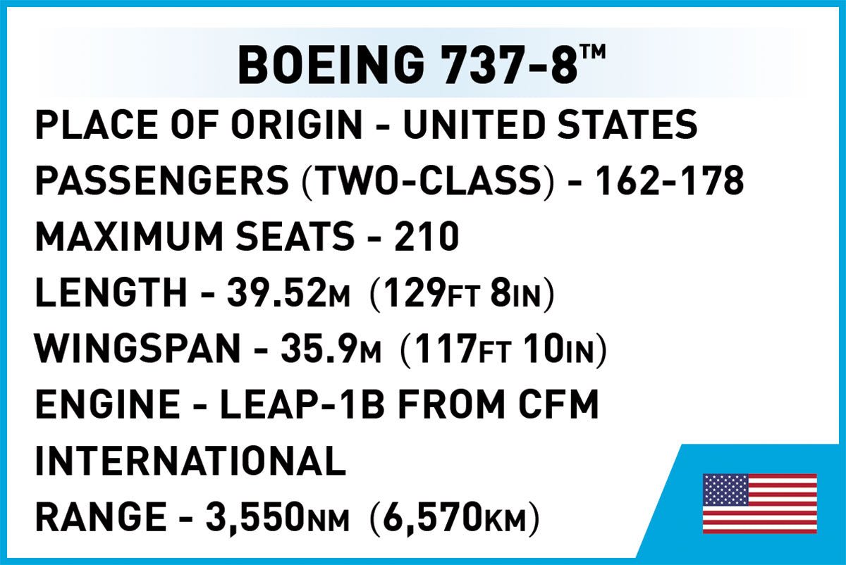 COBI BOEING 737 MAX 8 - KhalilMania