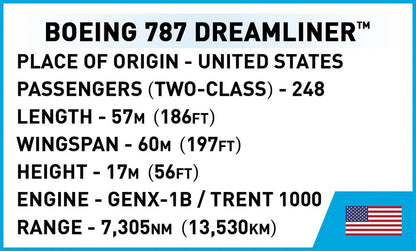 COBI Boeing 787 - 8 Dreamliner - KhalilMania