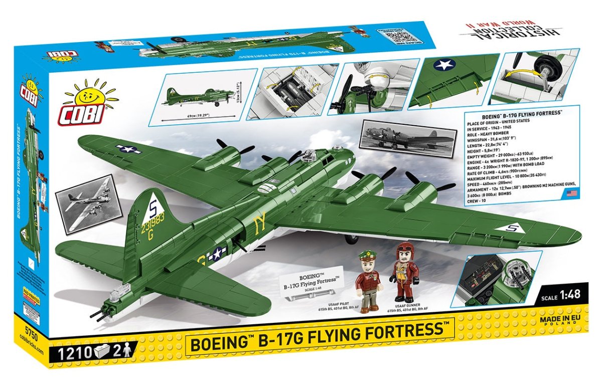 COBI Boeing B - 17G Flying Fortress - KhalilMania