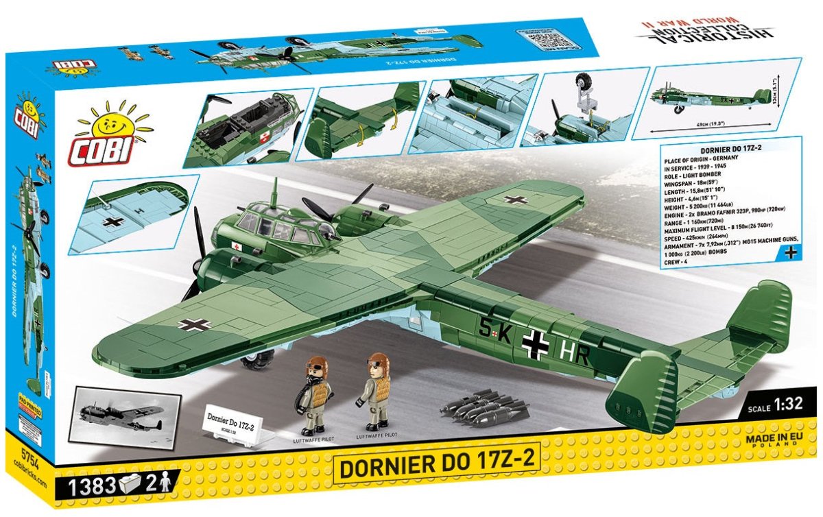 COBI Dornier Do 17Z - 2 - KhalilMania