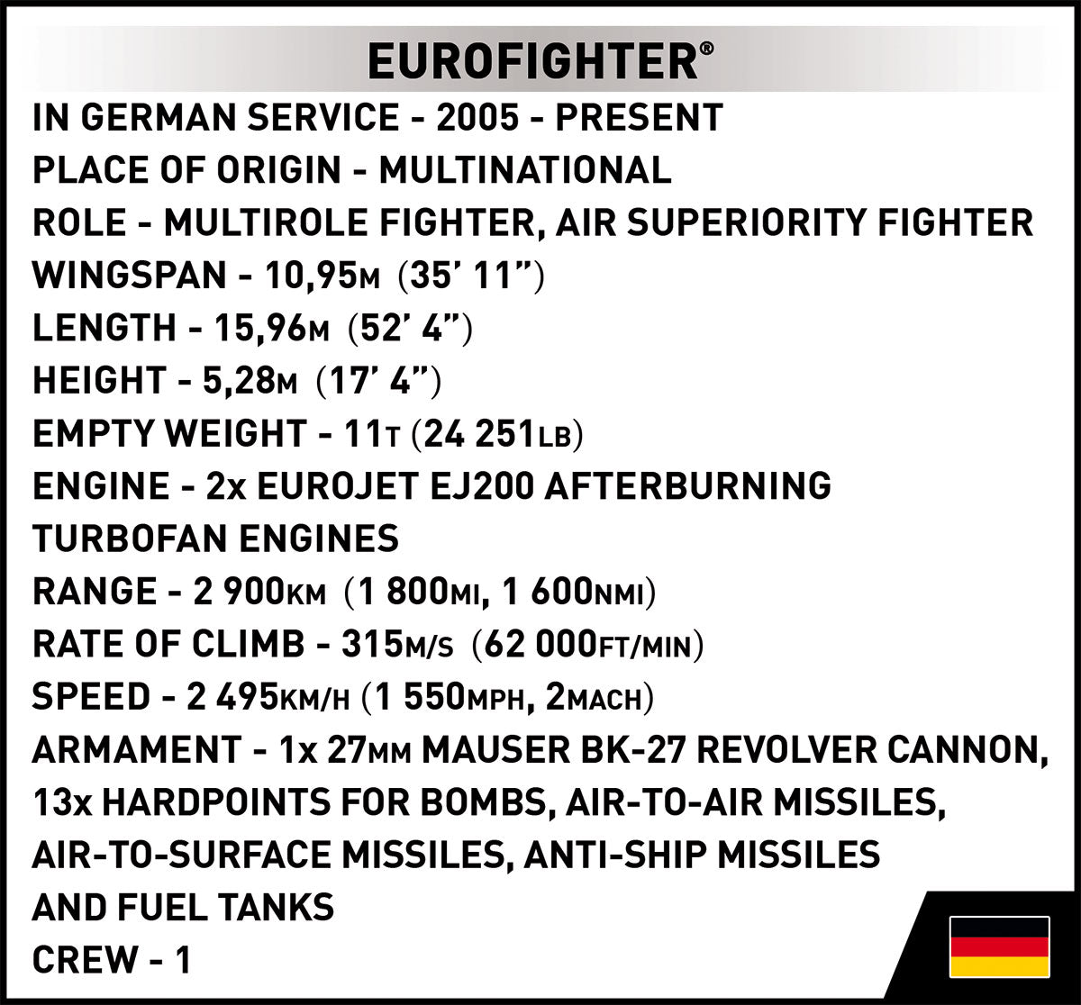 COBI Eurofighter - KhalilMania