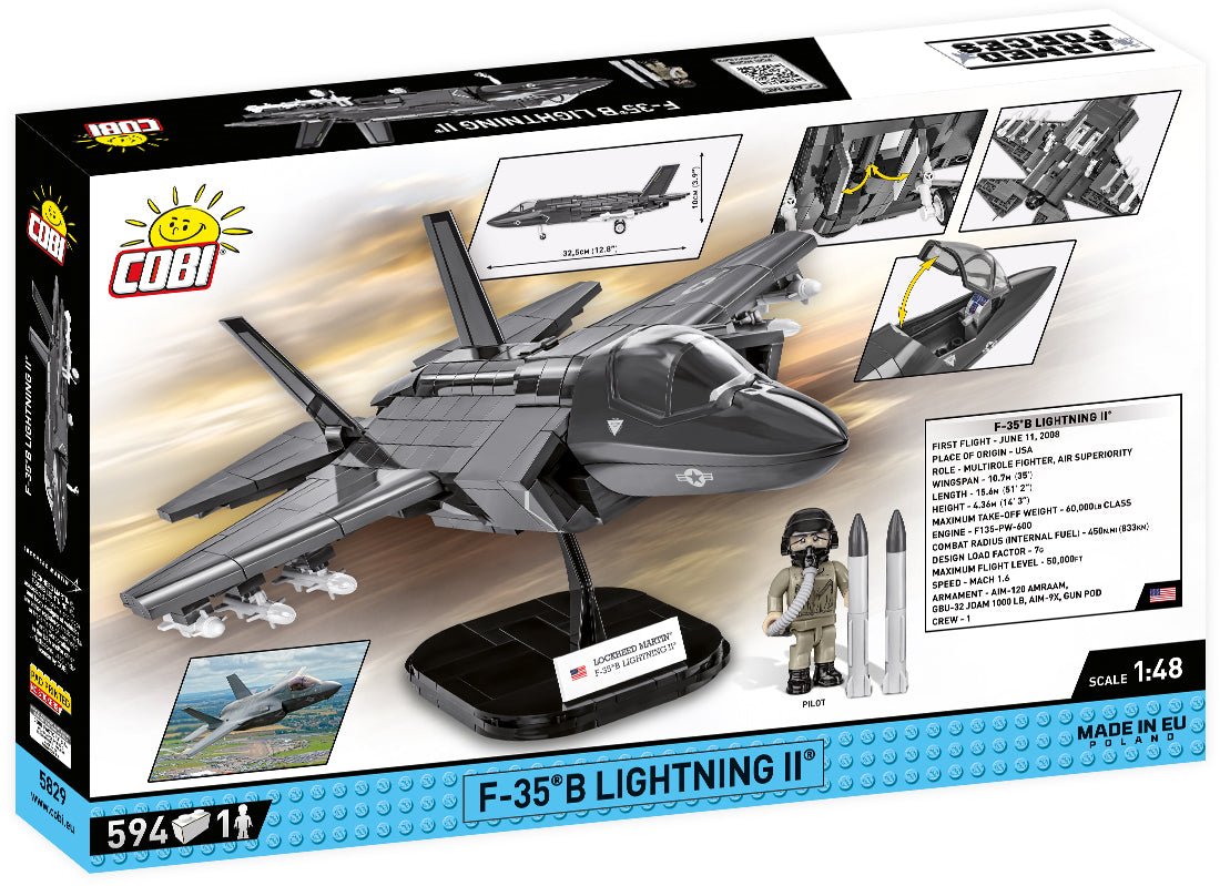 COBI F - 35B LIGHTNING II Fighter Jet - KhalilMania