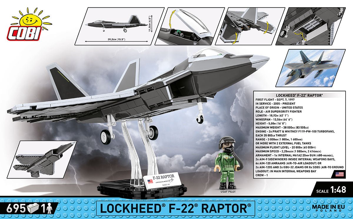 COBI® - F22 Raptor - KhalilMania
