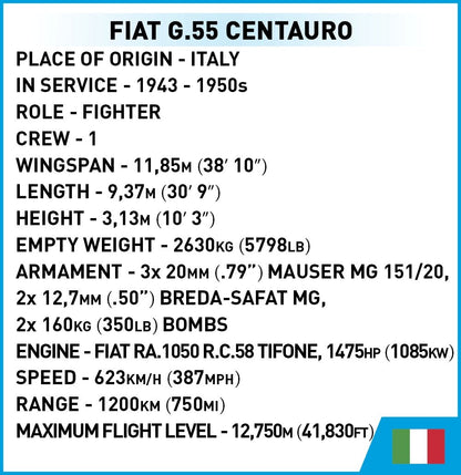 Cobi Fiat G.55 Centauro - KhalilMania