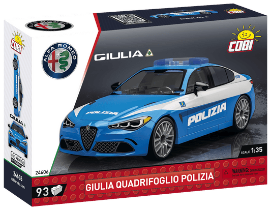 COBI Giulia Quadrifoglio Polizia - KhalilMania