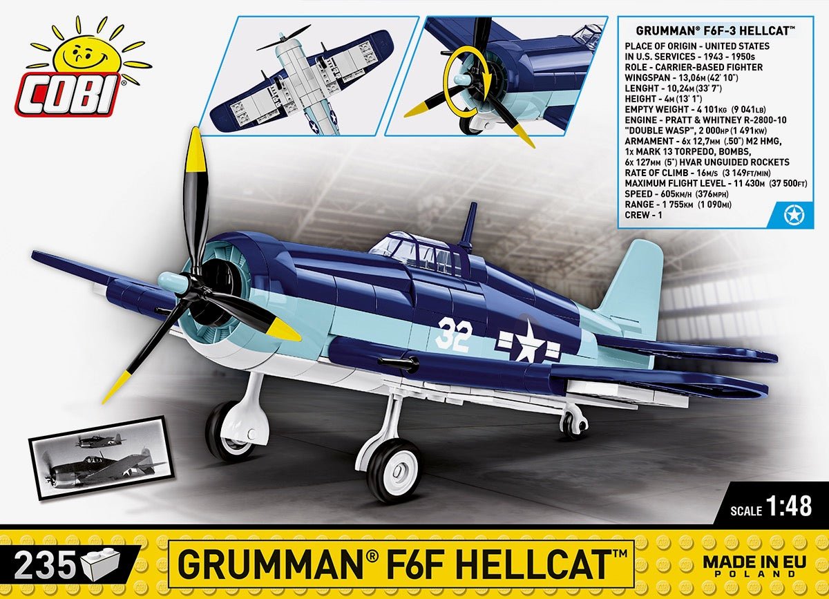 COBI® - Grumman F6F Hellcat - KhalilMania