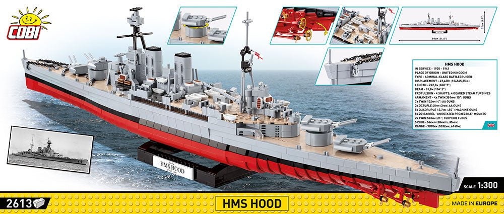 COBI® - HMS Hood - KhalilMania