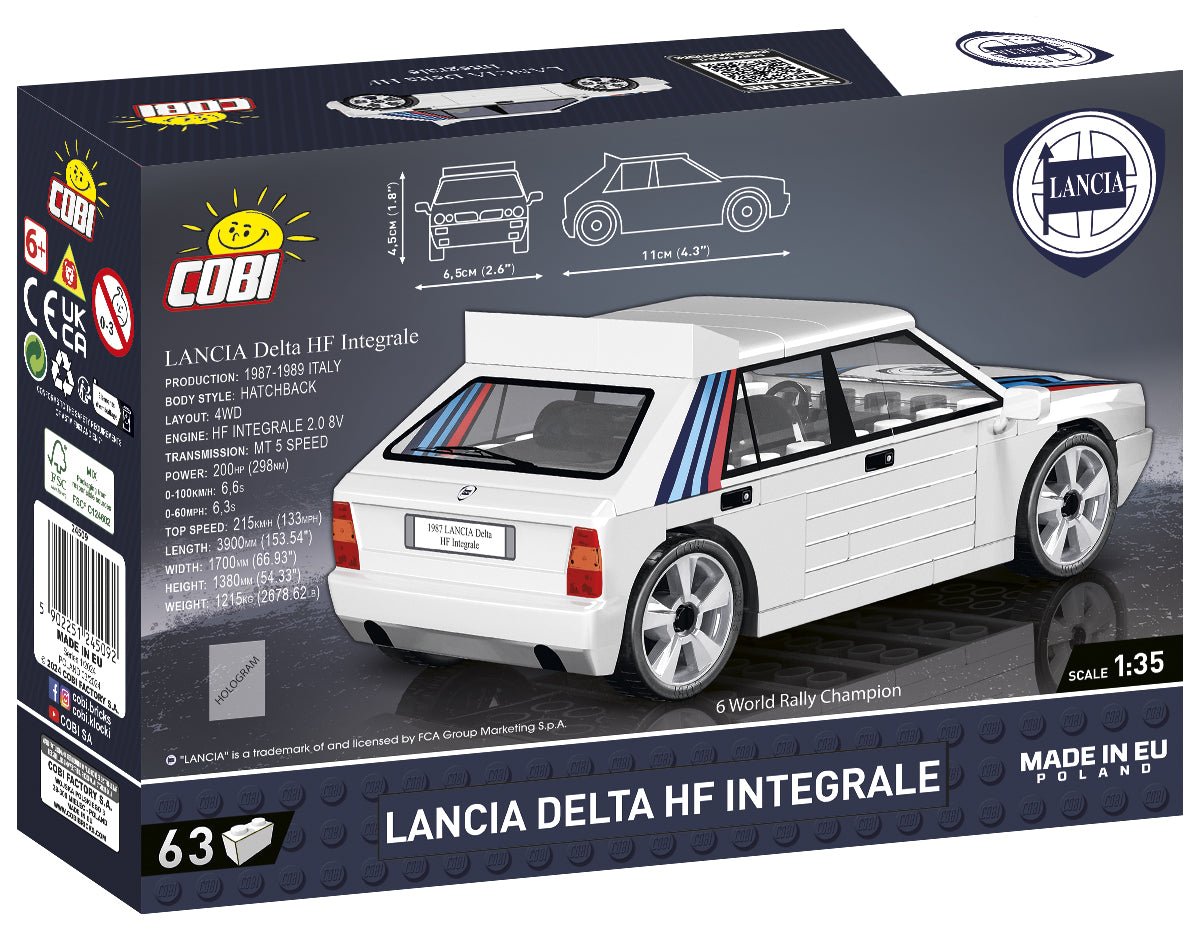 COBI Lancia Delta HF Integrale - KhalilMania