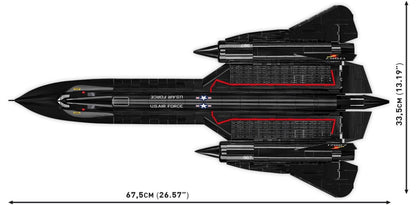 Cobi Lockheed SR - 71 Blackbird - KhalilMania