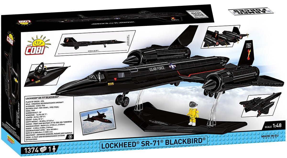 Cobi Lockheed SR - 71 Blackbird - KhalilMania