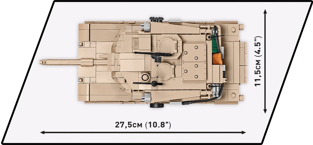 COBI M1A2 Abrams - KhalilMania