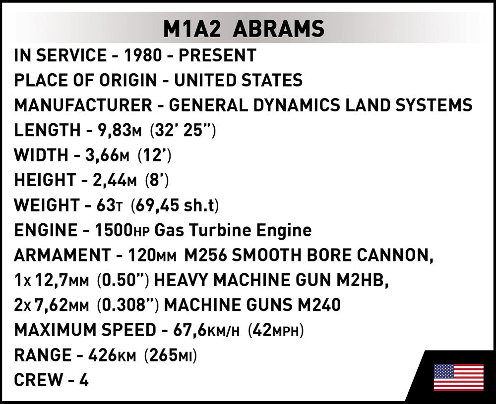 COBI M1A2 Abrams - KhalilMania