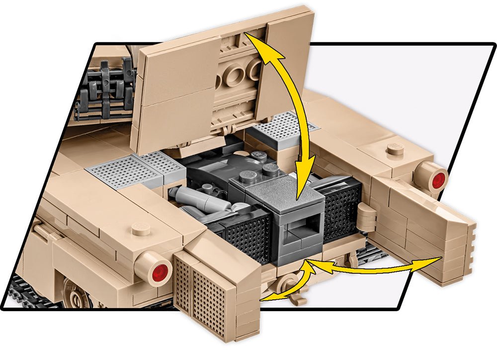 COBI M1A2 Abrams - KhalilMania