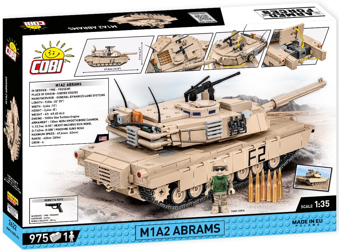 COBI M1A2 Abrams - KhalilMania