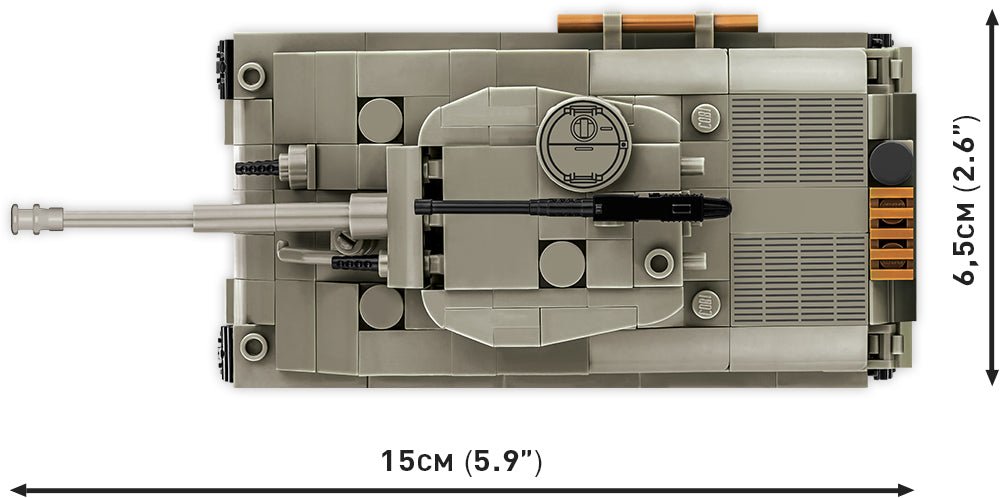 COBI M4A3E8 Sherman 340 Piece - KhalilMania