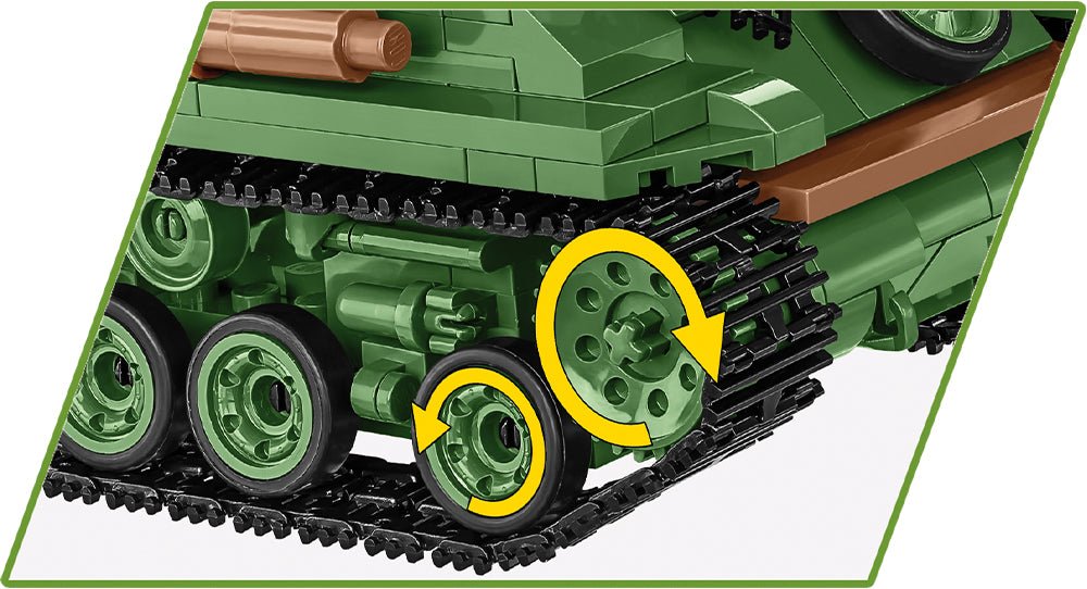 COBI M4A3E8 Sherman Easy Eight - KhalilMania