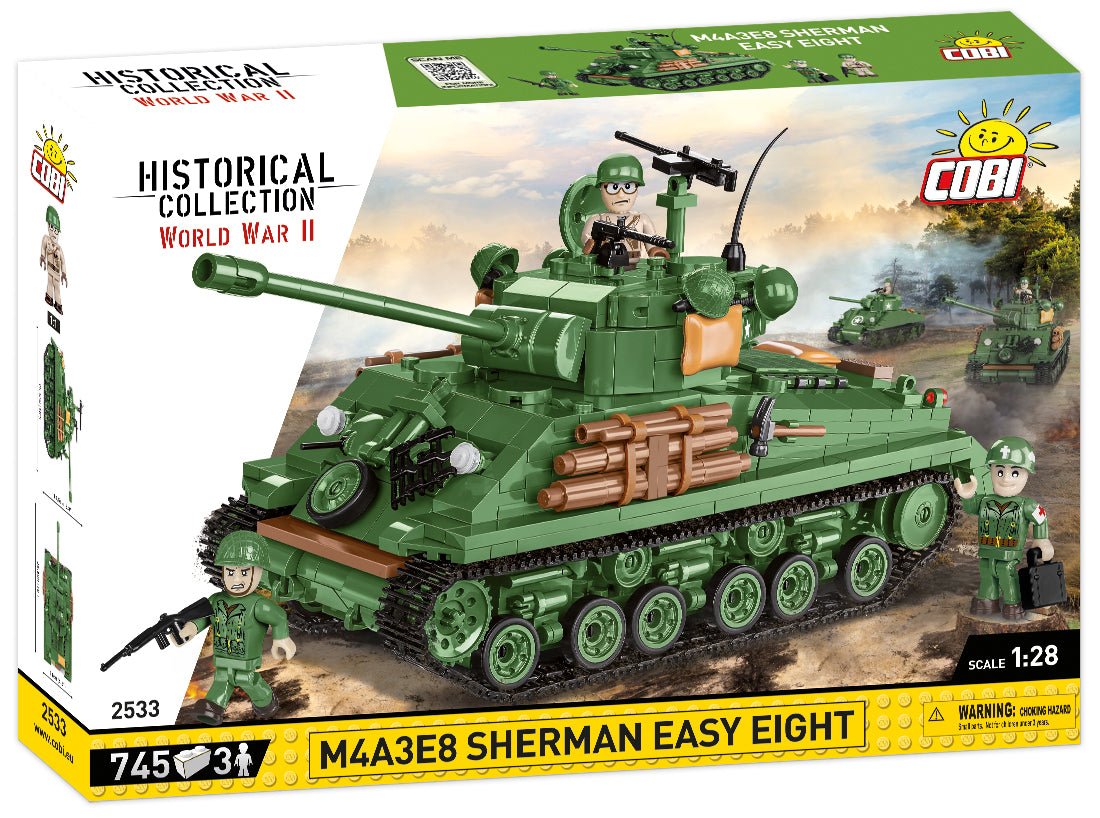 COBI M4A3E8 Sherman Easy Eight - KhalilMania