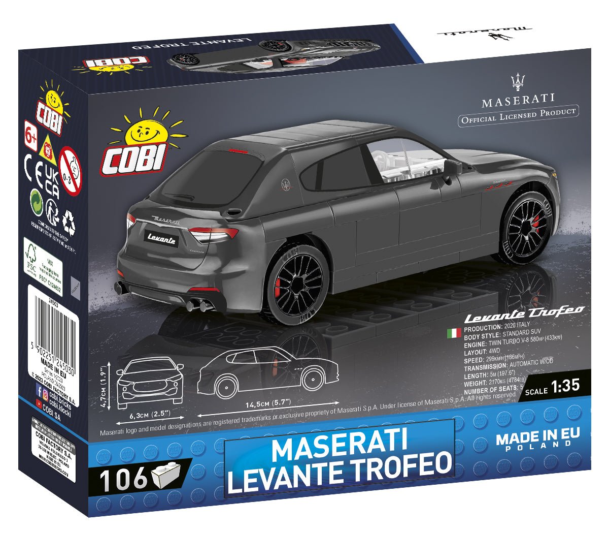 COBI Maserati Levante Trofeo - KhalilMania