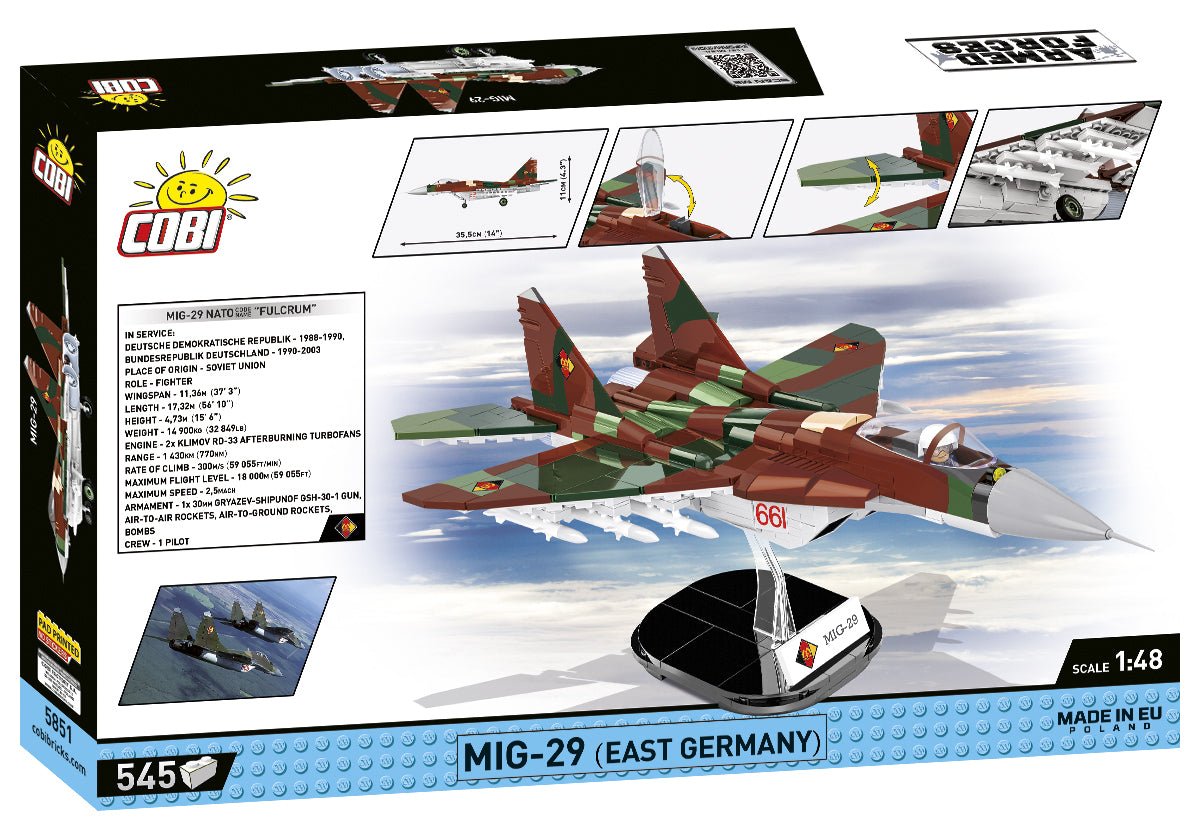 Cobi MiG - 29 (East Germany) - KhalilMania