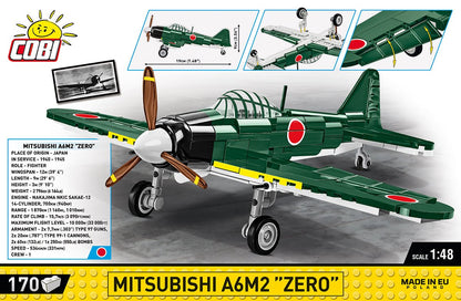 COBI® - Mitsubishi A6M2 ZERO (Scale 1:48) - KhalilMania