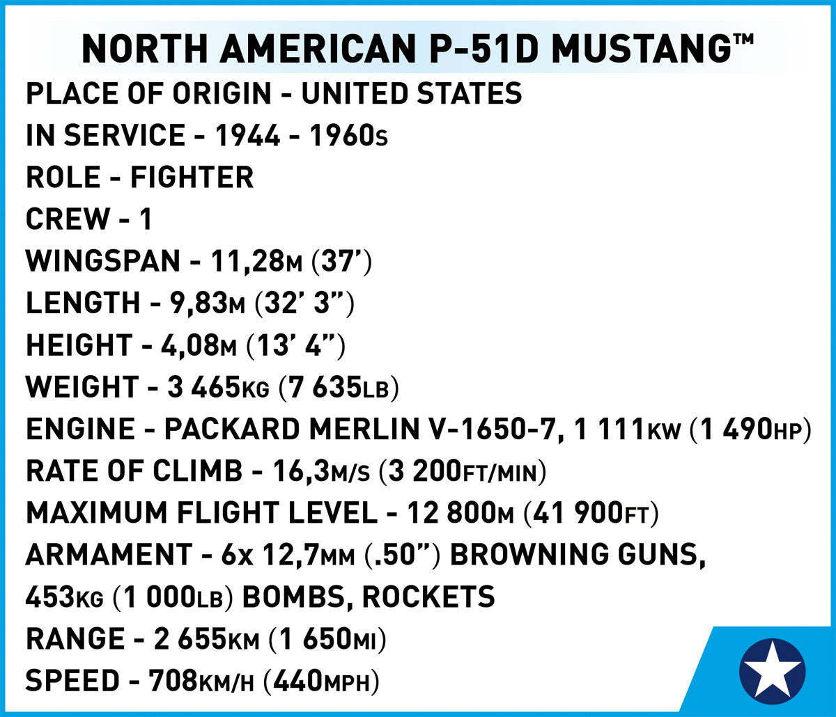 COBI P - 51D Mustang™ - KhalilMania