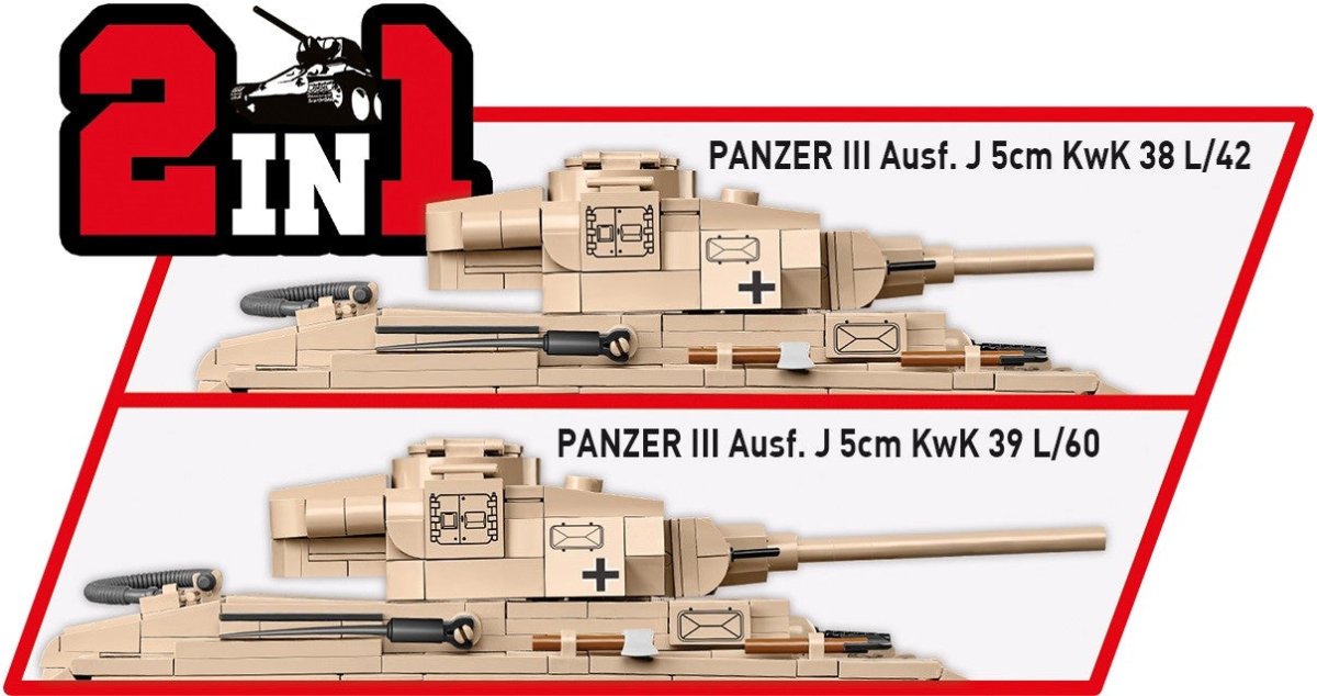 COBI Panzer III Ausf. J - KhalilMania