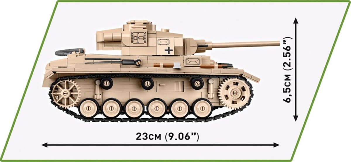 COBI Panzer III Ausf. J - KhalilMania