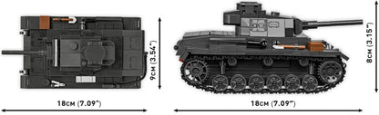 Cobi Panzer III Ausf.J - KhalilMania