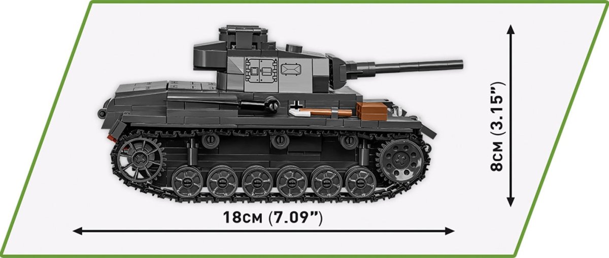 Cobi Panzer III Ausf.J - KhalilMania