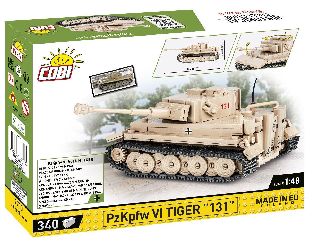 COBI Panzer VI Tiger 131 340 Piece - KhalilMania