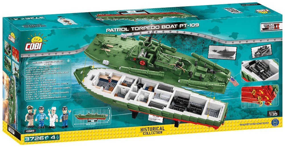 COBI Patrol Torpedo Boat PT - 1 - KhalilMania