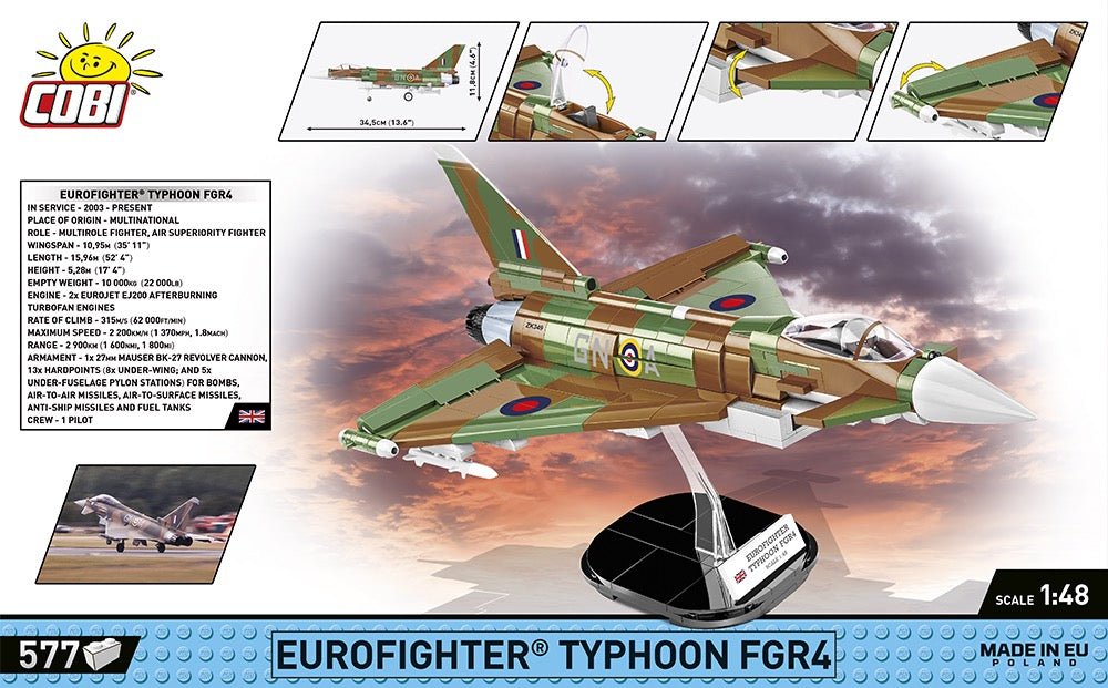 COBI® - RAF TYPHOON FGR4 - KhalilMania