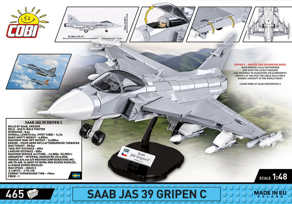 COBI® - SAAB JAS 39 GRIPEN C - KhalilMania