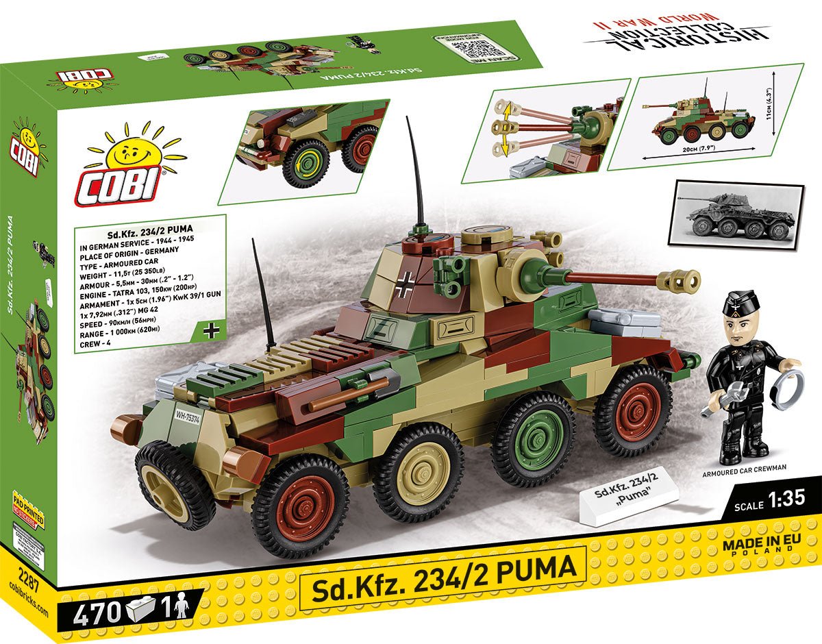 COBI Sd.Kfz. 234/2 Puma - KhalilMania