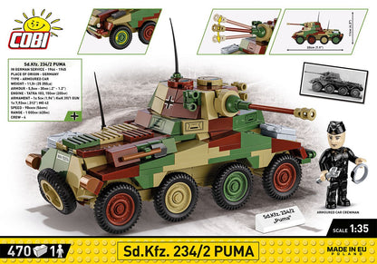 COBI® - Sd.Kfz. 234/2 Puma - KhalilMania