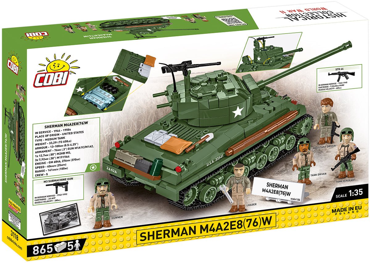 Cobi Sherman M4A2E8(76)W - KhalilMania