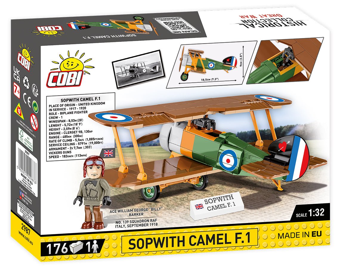 COBI Sopwith Camel F.1 - KhalilMania