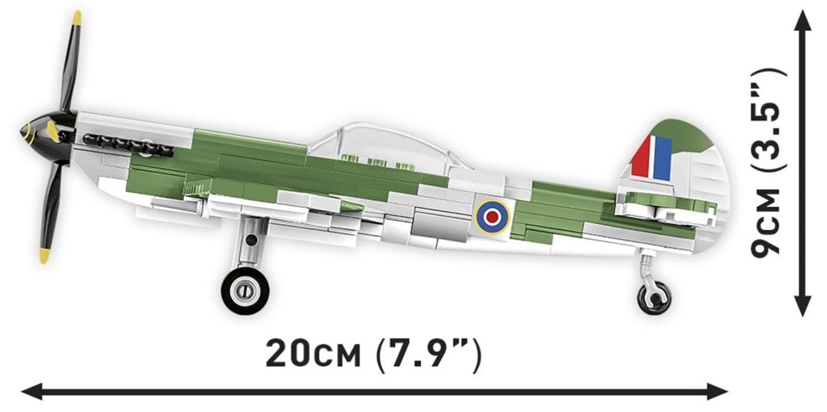 COBI Spitfire Mk. XVI Bubbletop - KhalilMania