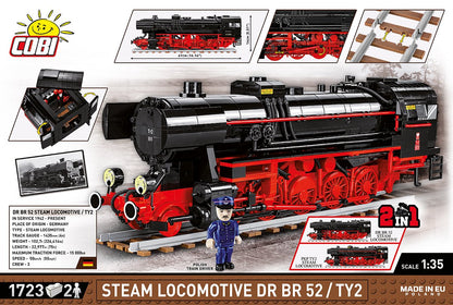 COBI® - Steam Locomotive Drb Class 52 1630 - KhalilMania