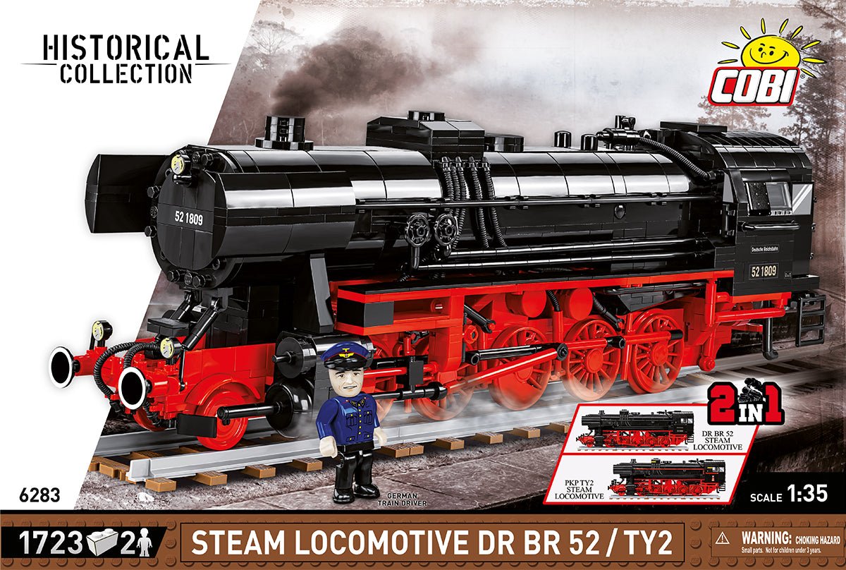 COBI® - Steam Locomotive Drb Class 52 1630 - KhalilMania