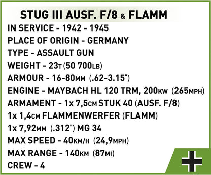 COBI StuG III Ausf.F/8 & Flammpanzer - KhalilMania