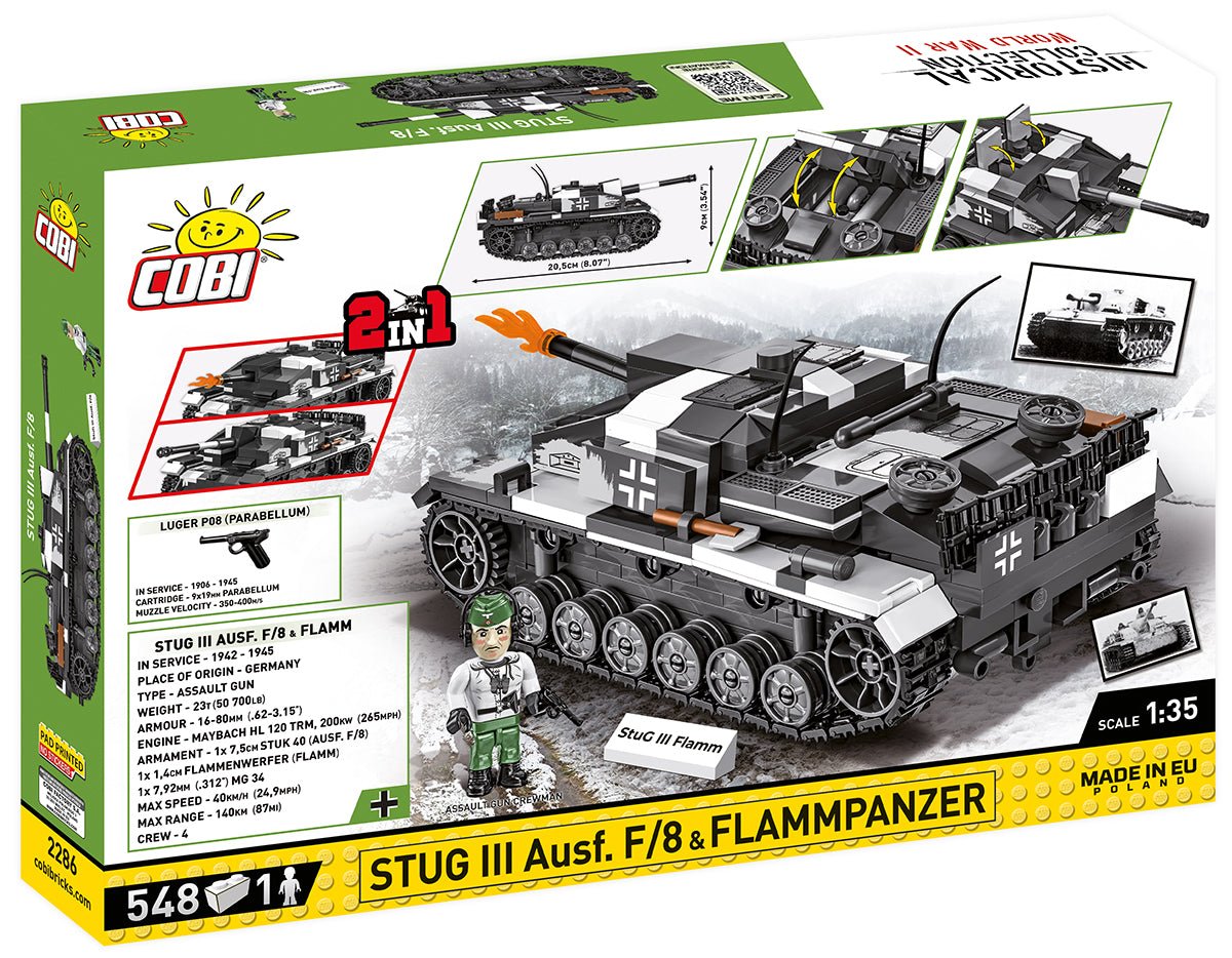 COBI StuG III Ausf.F/8 & Flammpanzer - KhalilMania