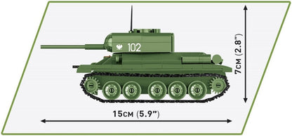 COBI T - 34 - 85 Tank (1:48 Scale) - KhalilMania