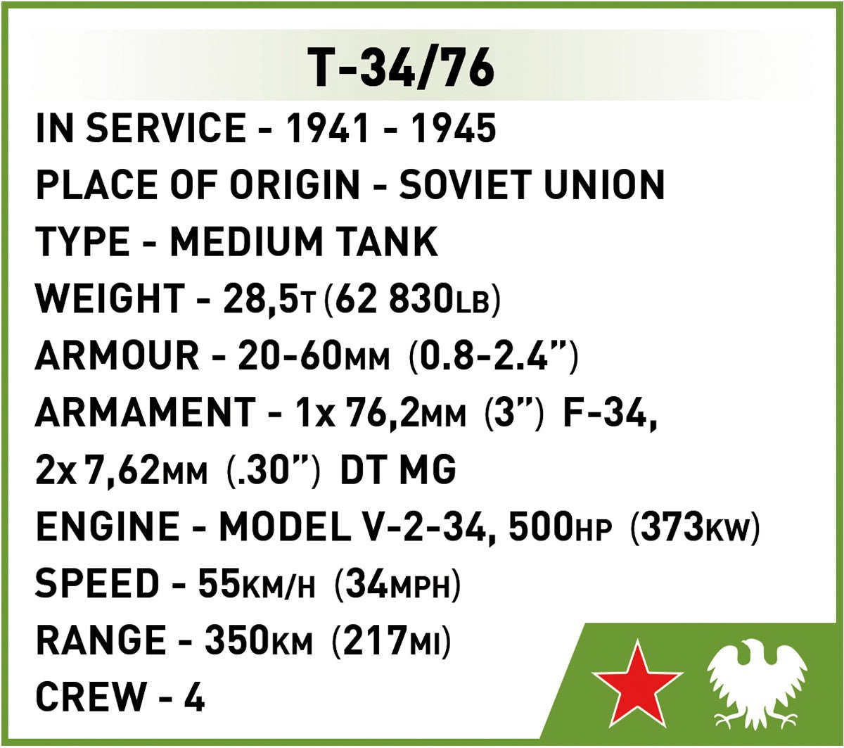Cobi T - 34/76 mod. 1941/42 - KhalilMania
