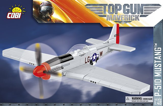 COBI® - Top Gun Mustang P - 51D (Scale 1:48) - KhalilMania
