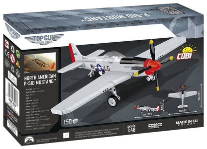 COBI Top Gun Mustang P - 51D (Scale 1:48) - KhalilMania